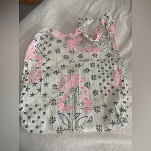 Free People gauzy muslin reusable bag